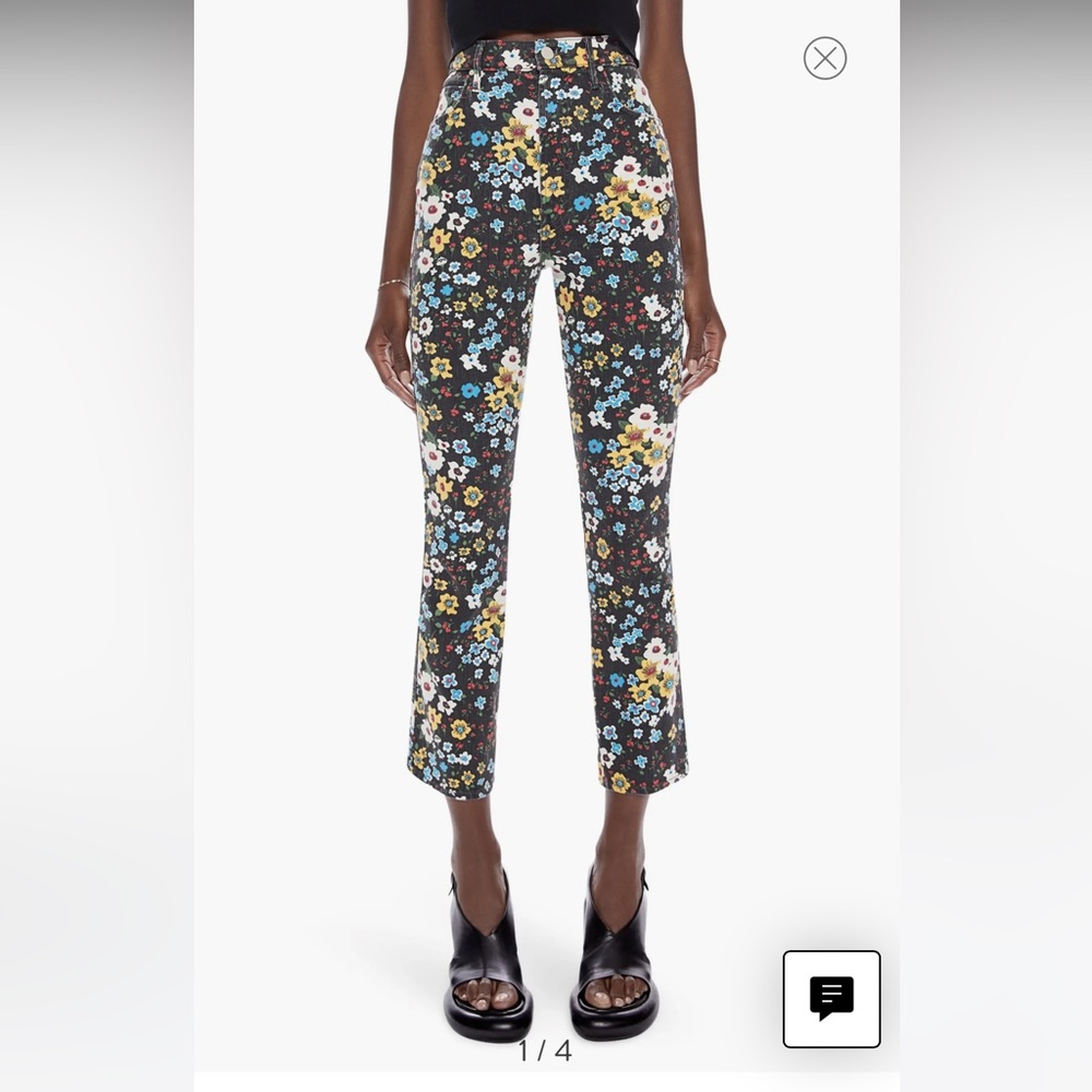 Smoking High Waist Ankle Flare Jeans size 33